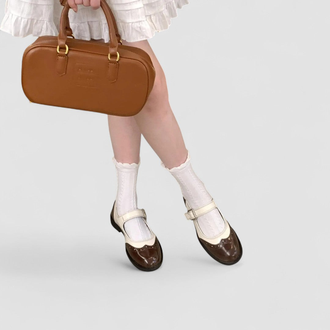 Laura - Orthopaedic Mary Jane Shoes-15519661556085-Mirella Fiore