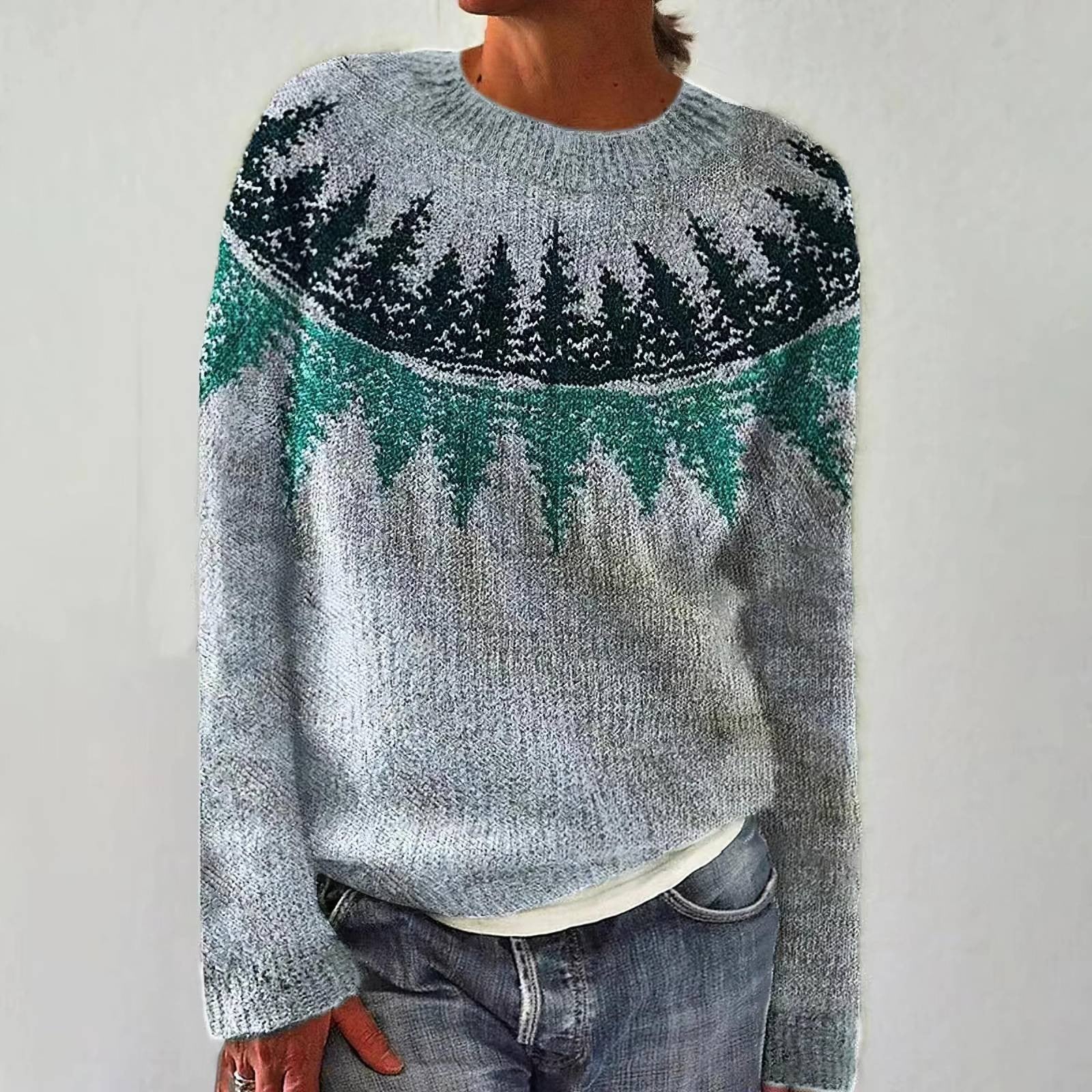 Lea - Cozy Retro Sweater-15542163734901-Mirella Fiore