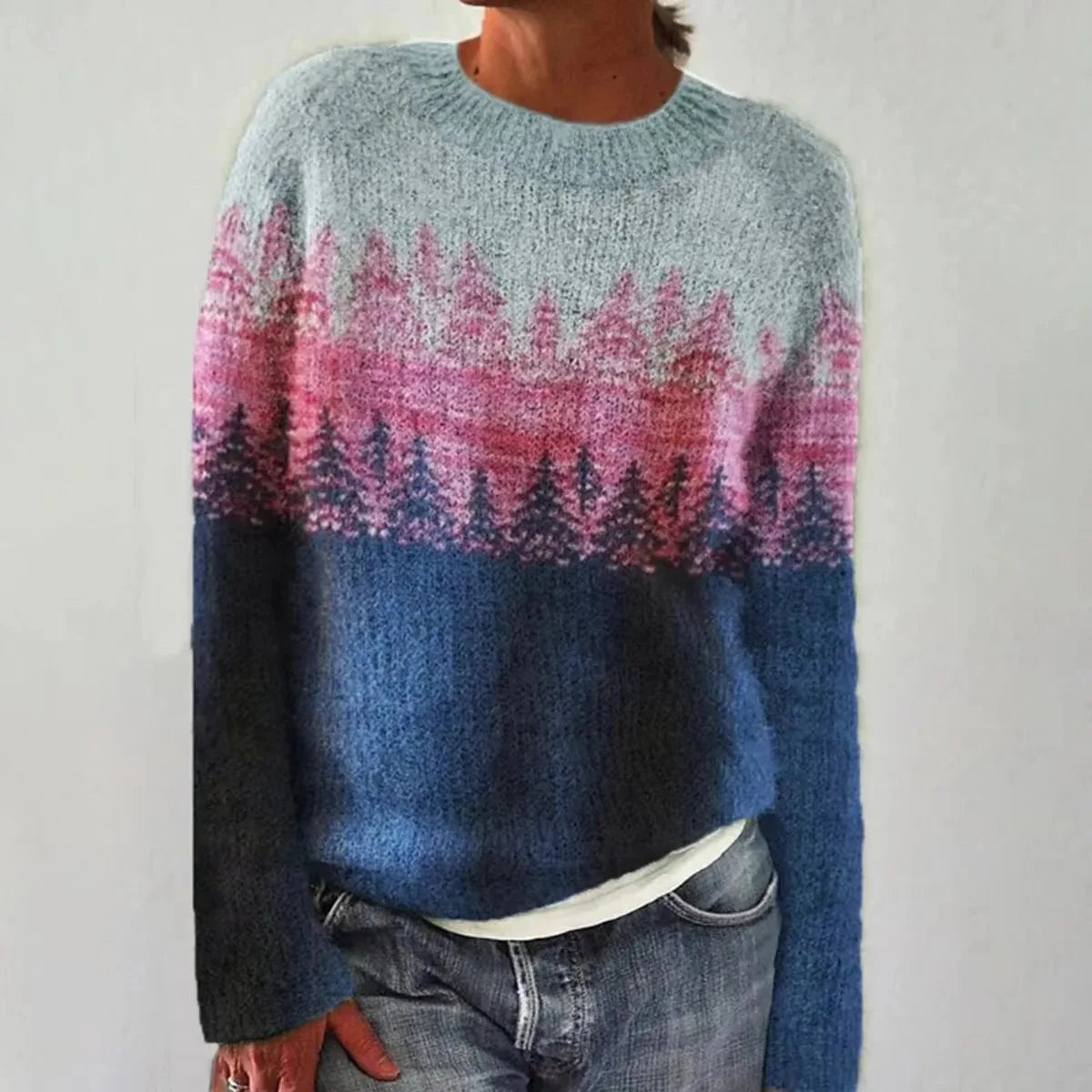 Lea - Cozy Retro Sweater-15542163734901-Mirella Fiore