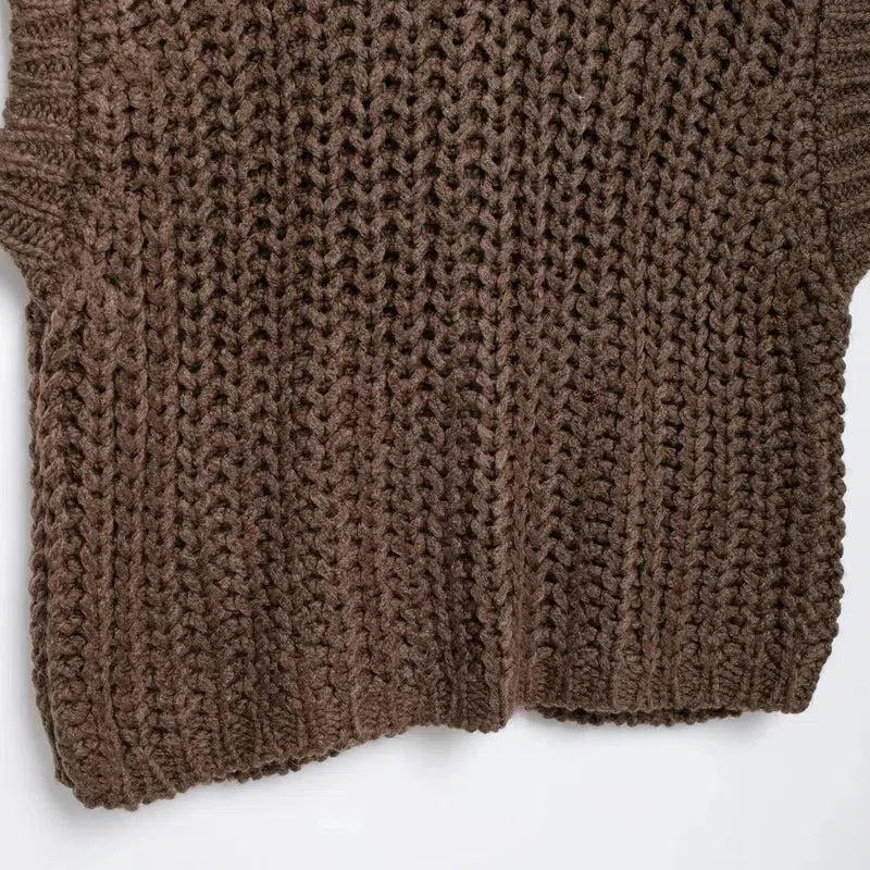 Leonelle – Button detailing – Sweater vest-15133677191541-Mirella Fiore