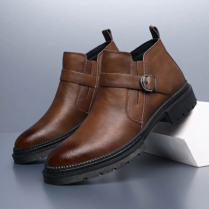 Liam - Leather Ranger Boots for Men-15550770381173-Nancy & Mae Savannah