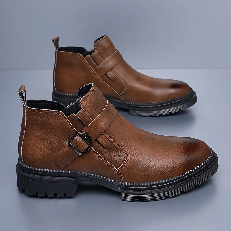 Liam - Leather Ranger Boots for Men-15550770381173-Nancy & Mae Savannah