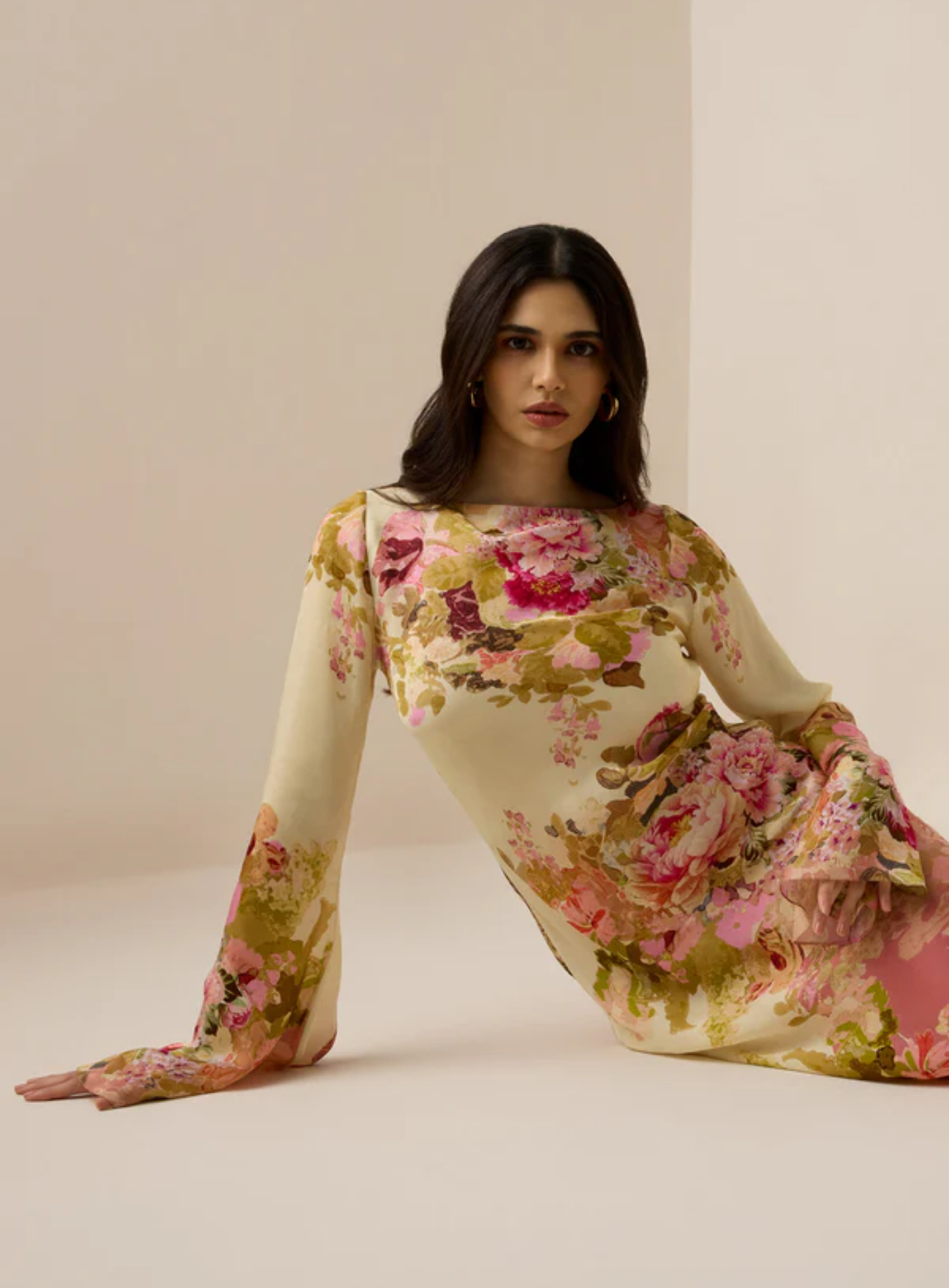 Liliana – Floral print – Maxi dress-15223761338741-Mirella Fiore