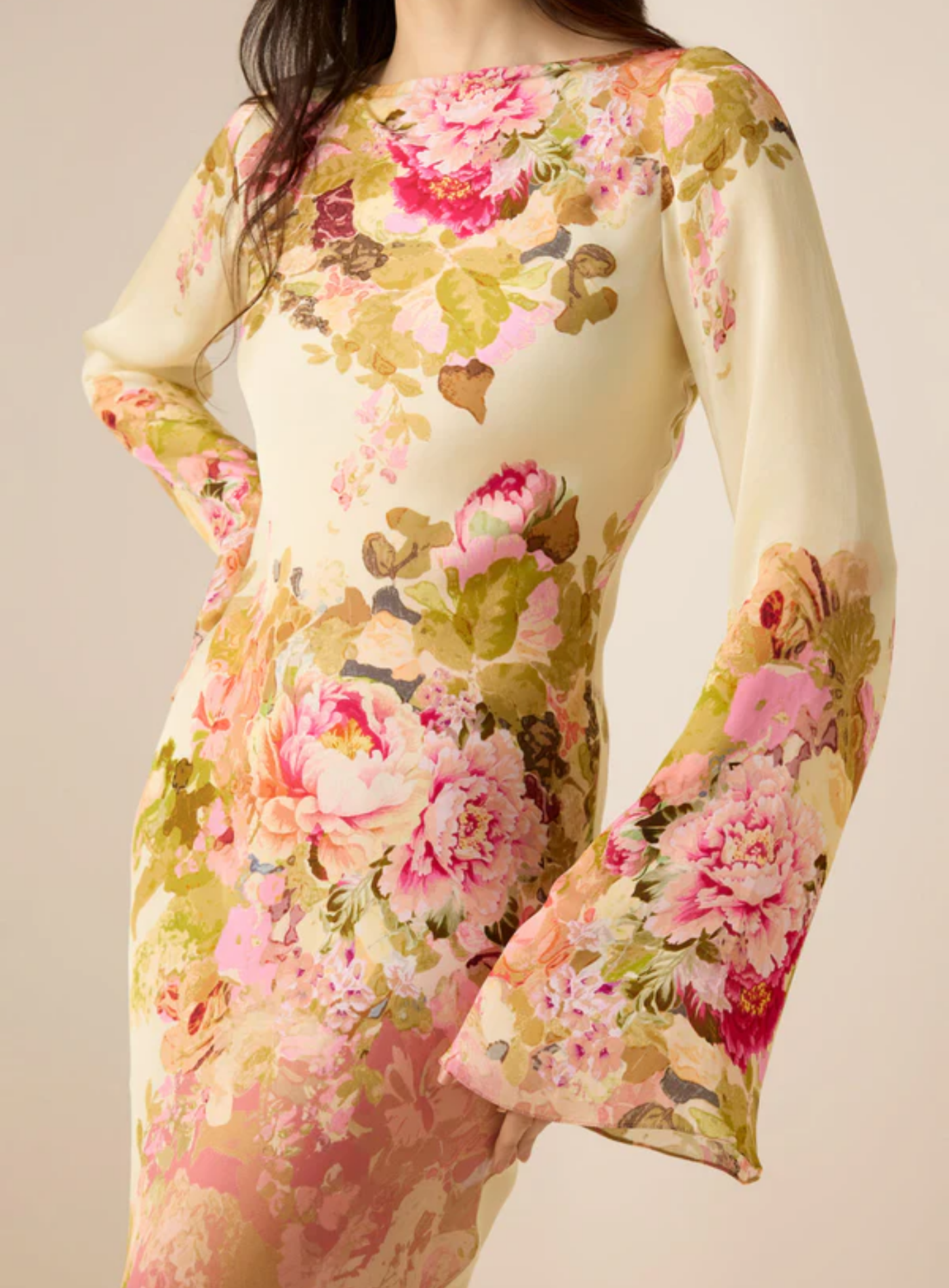 Liliana – Floral print – Maxi dress-15223761338741-Mirella Fiore