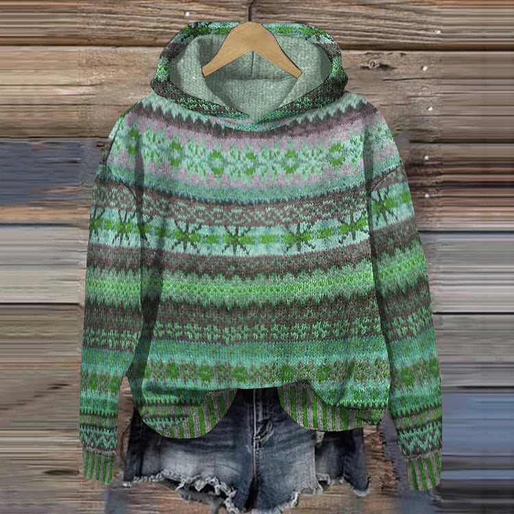Lina - Cozy Ethnic Sweater-15542162850165-Mirella Fiore