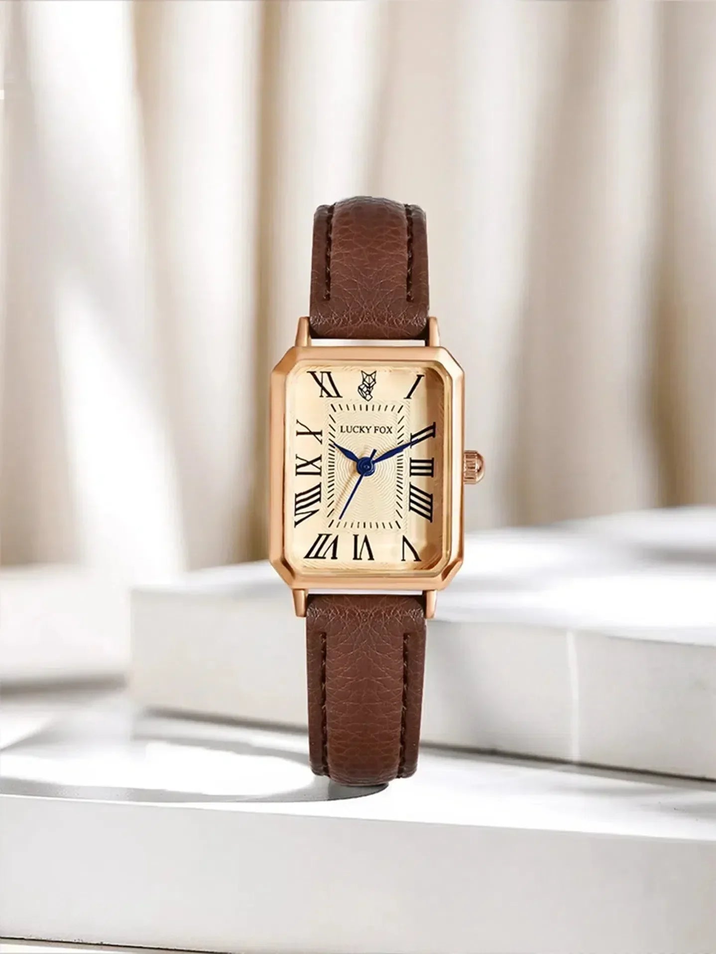 Liriel – Gold-toned details – Square watch-15233938293109-Nancy & Mae Savannah