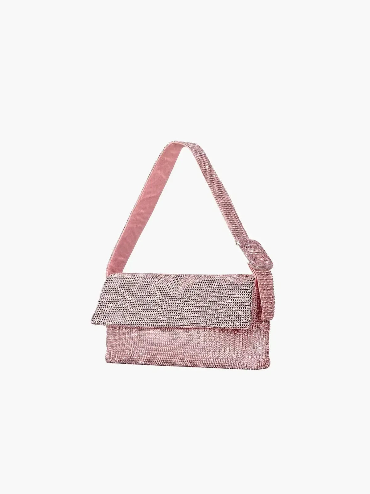 Livia – Fold-over flap – Crystal shoulder bag-15133570990453-Mirella Fiore