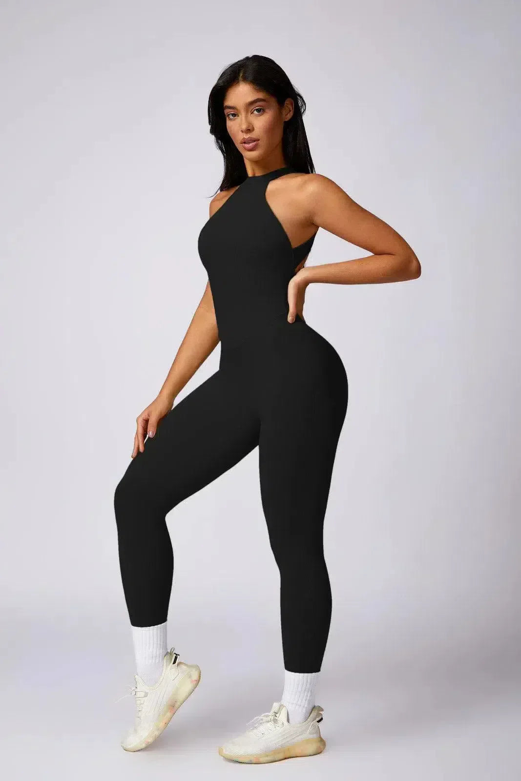 Lolanda – Open-back design – Relaxed fit jumpsuit-15134026006901-Mirella Fiore