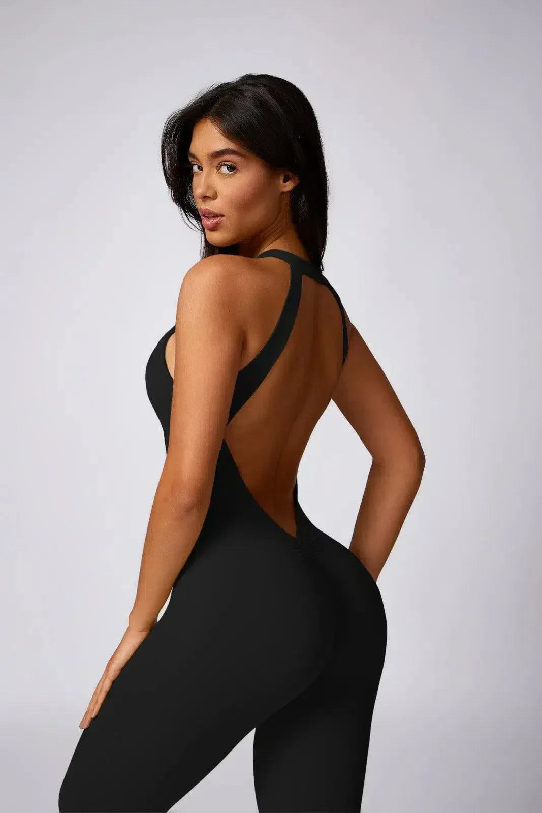 Lolanda – Open-back design – Relaxed fit jumpsuit-15134026006901-Mirella Fiore