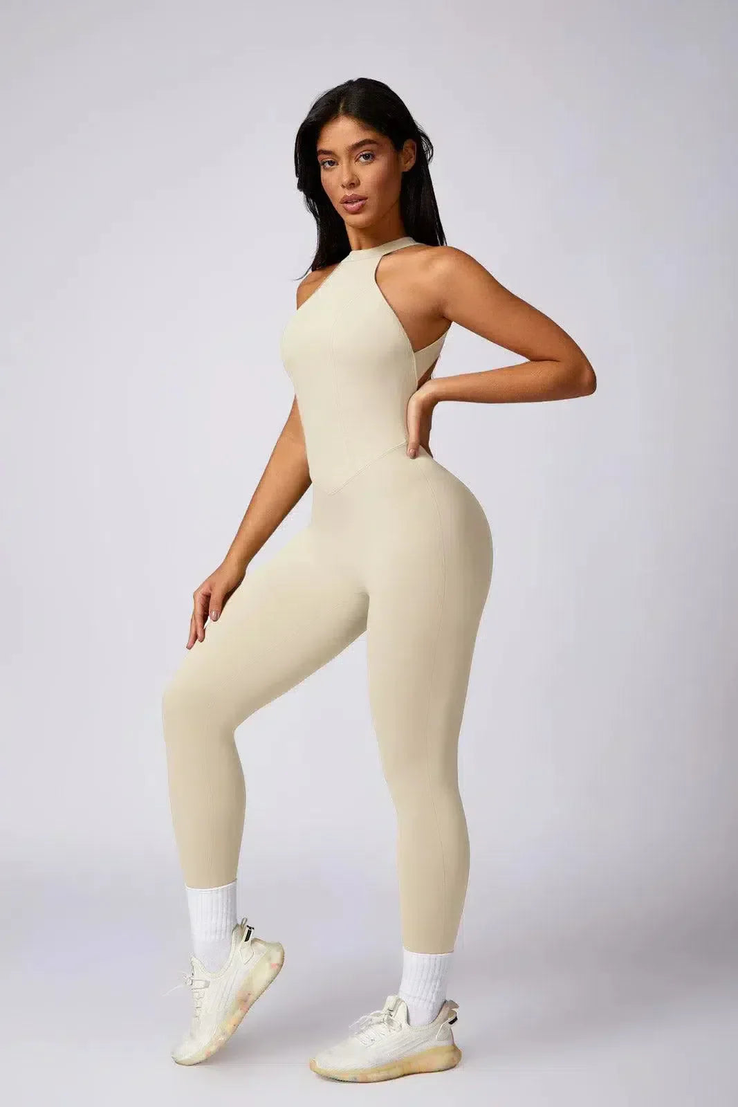 Lolanda – Open-back design – Relaxed fit jumpsuit-15134026006901-Mirella Fiore