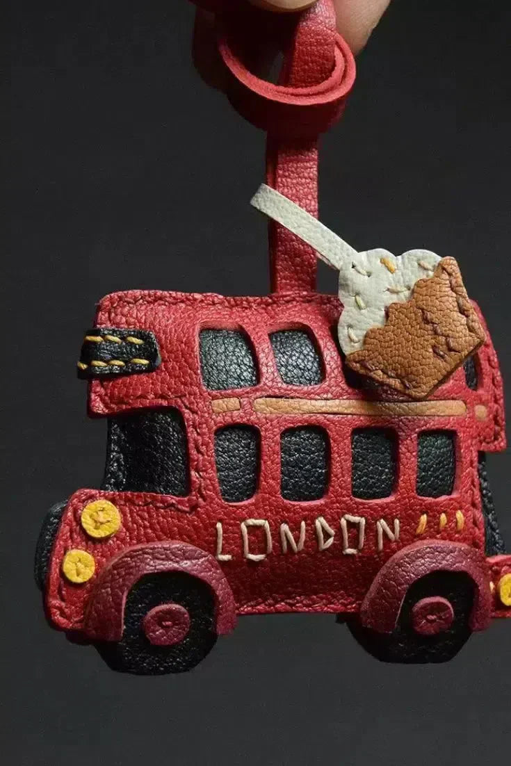 London Bus – Classic design – Bag Charm-15133606871413-Nancy & Mae Savannah