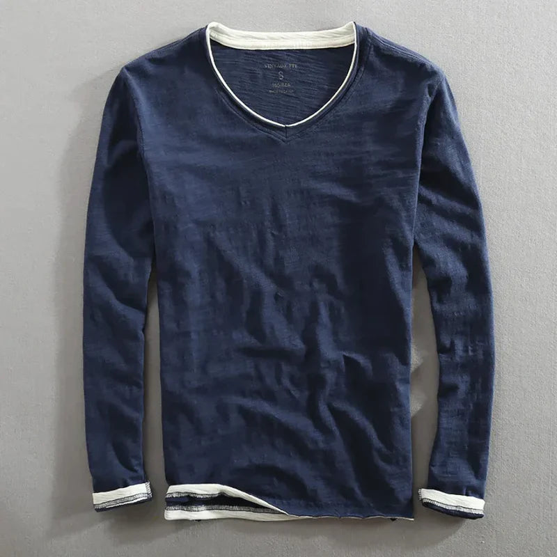 Long Sleeve Cotton Shirt-15553361641845-Mirella Fiore