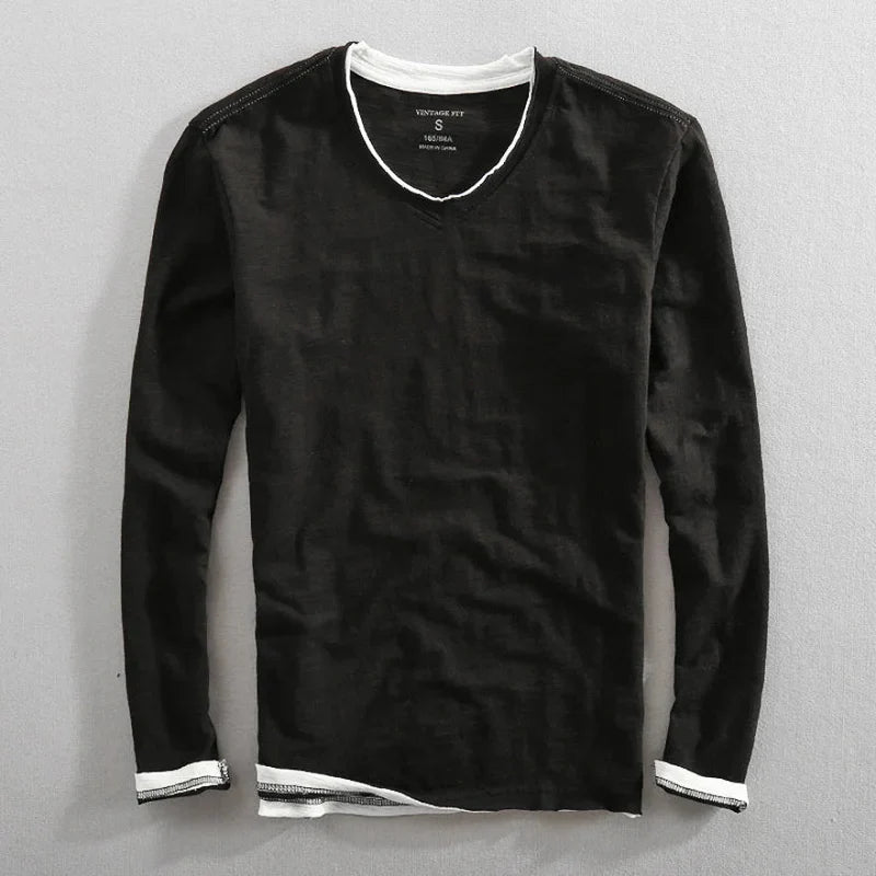 Long Sleeve Cotton Shirt-15553361641845-Mirella Fiore