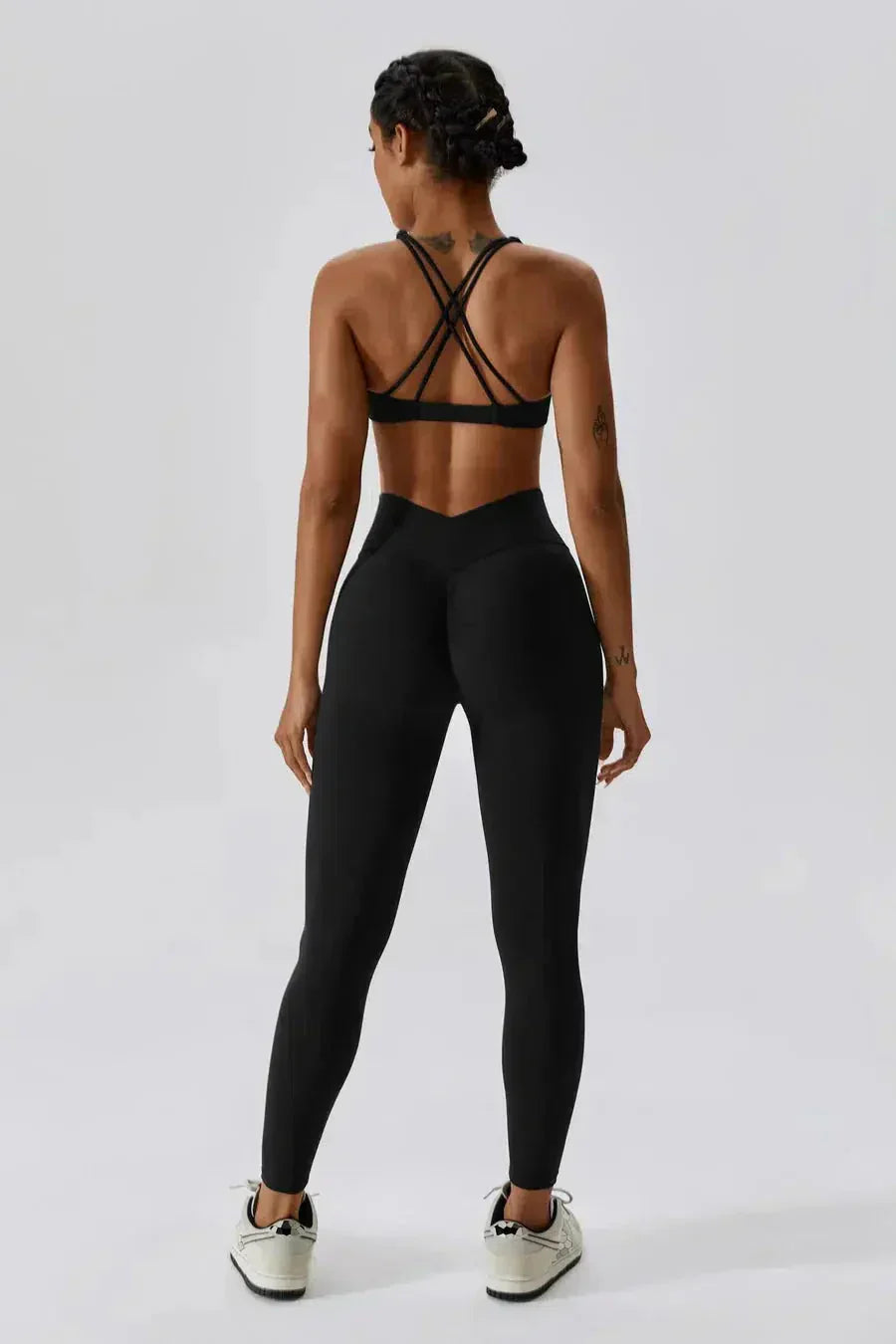 Lorelei – Crossback straps – Sculpting sports bra-15134027121013-Mirella Fiore