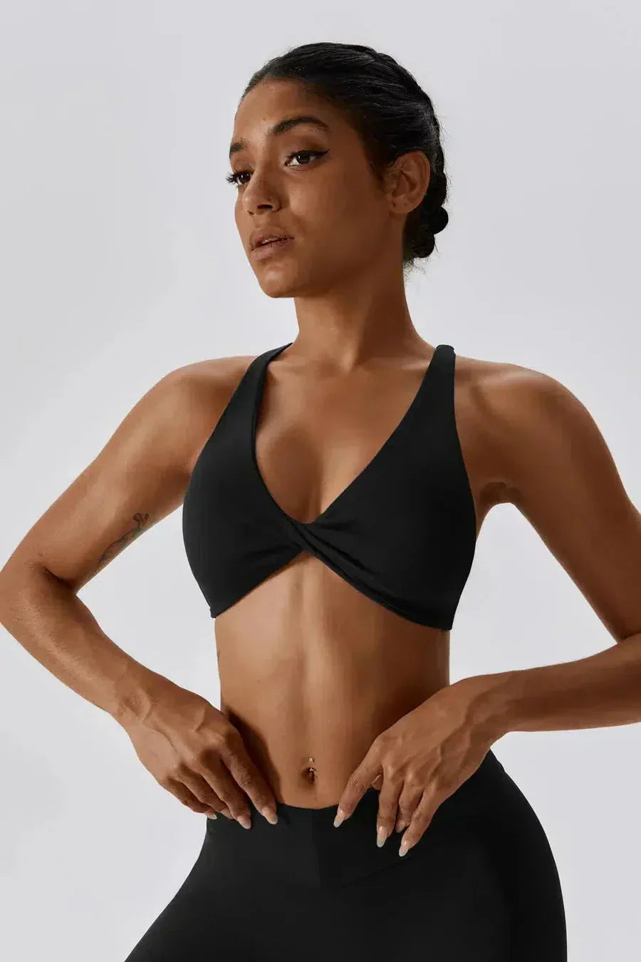 Lorelei – Crossback straps – Sculpting sports bra-15134027121013-Mirella Fiore