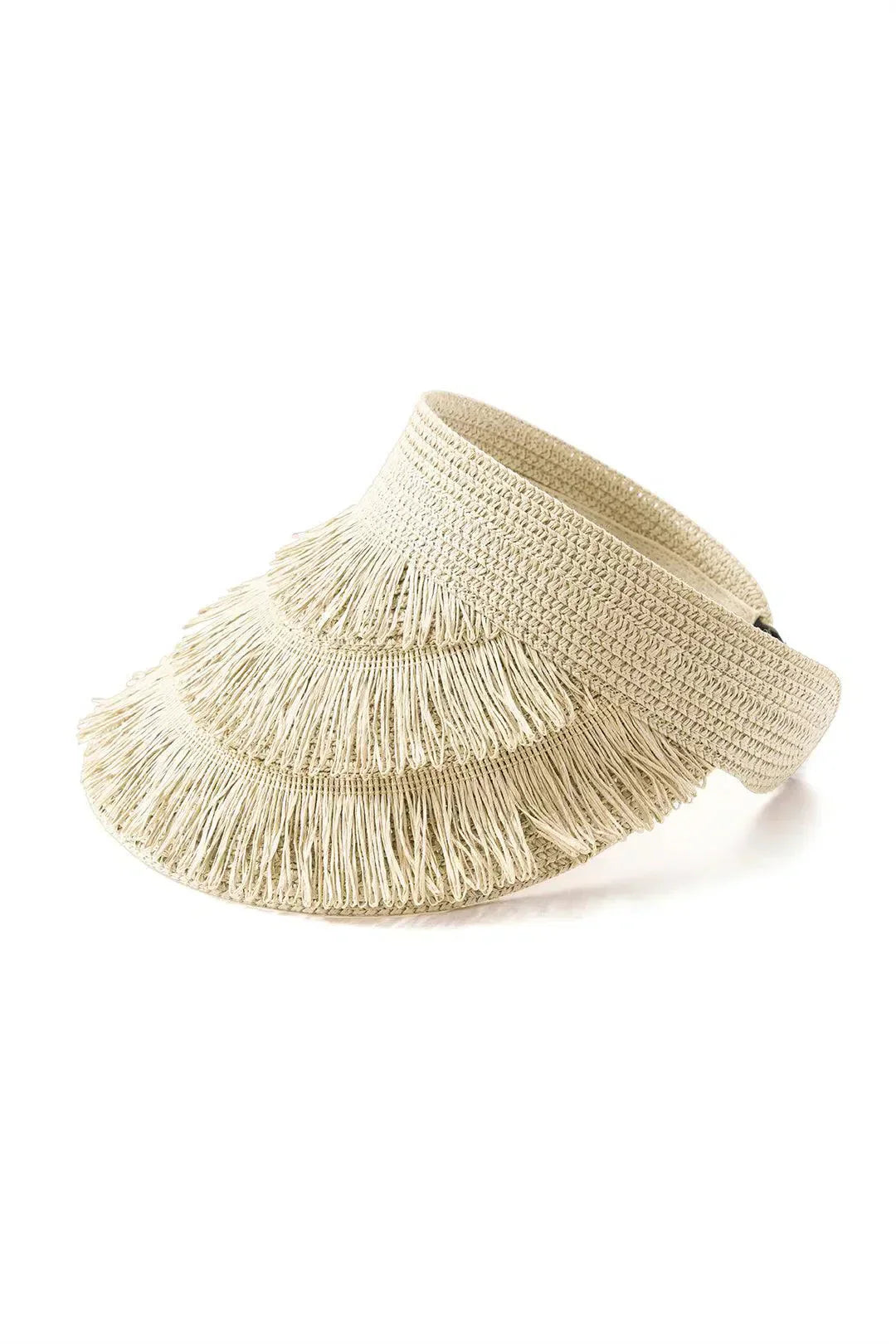 Lorielle – Summer fringe – Wide-brim visor-15133567451509-Mirella Fiore