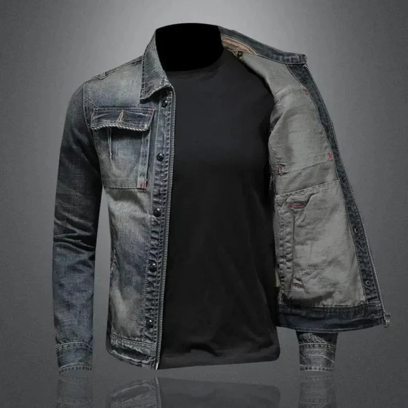 Louis - Denim Jacket Cooper-15553363018101-Mirella Fiore