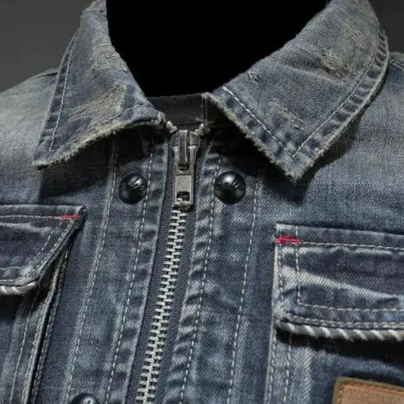 Louis - Denim Jacket Cooper-15553363018101-Mirella Fiore