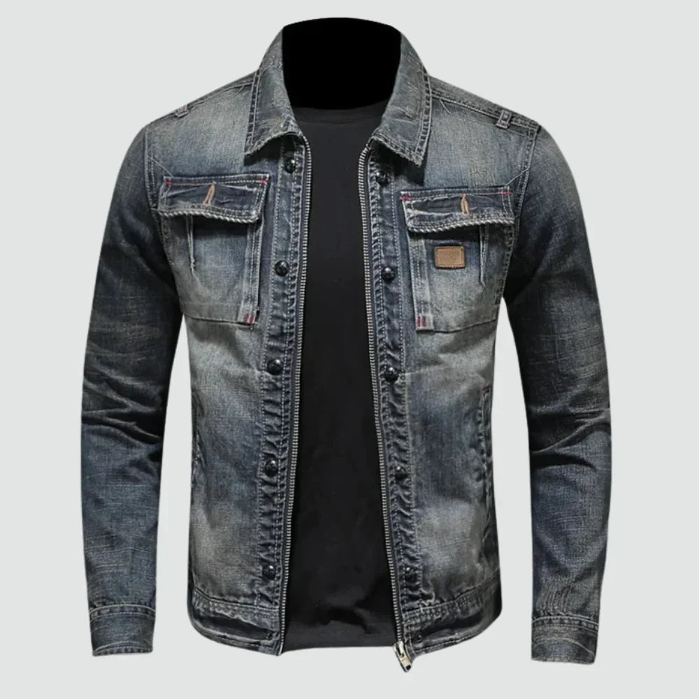 Louis - Denim Jacket Cooper-15553363018101-Mirella Fiore