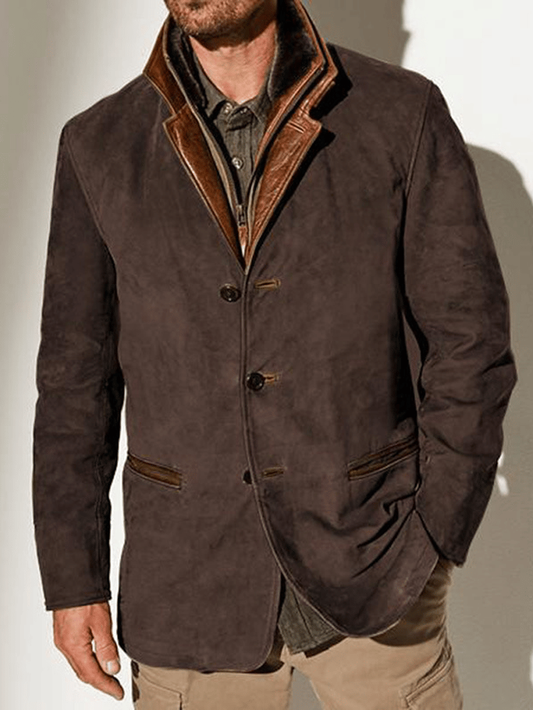 Luke - Men's Vintage Blazer-15551926206837-Mirella Fiore
