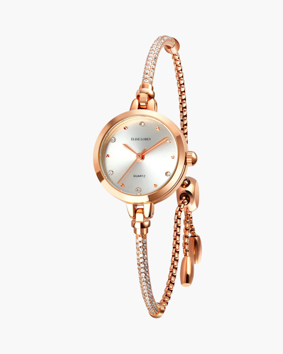Luna Belle – Elegant bangle style – Bracelet watch-15233937015157-Nancy & Mae Savannah