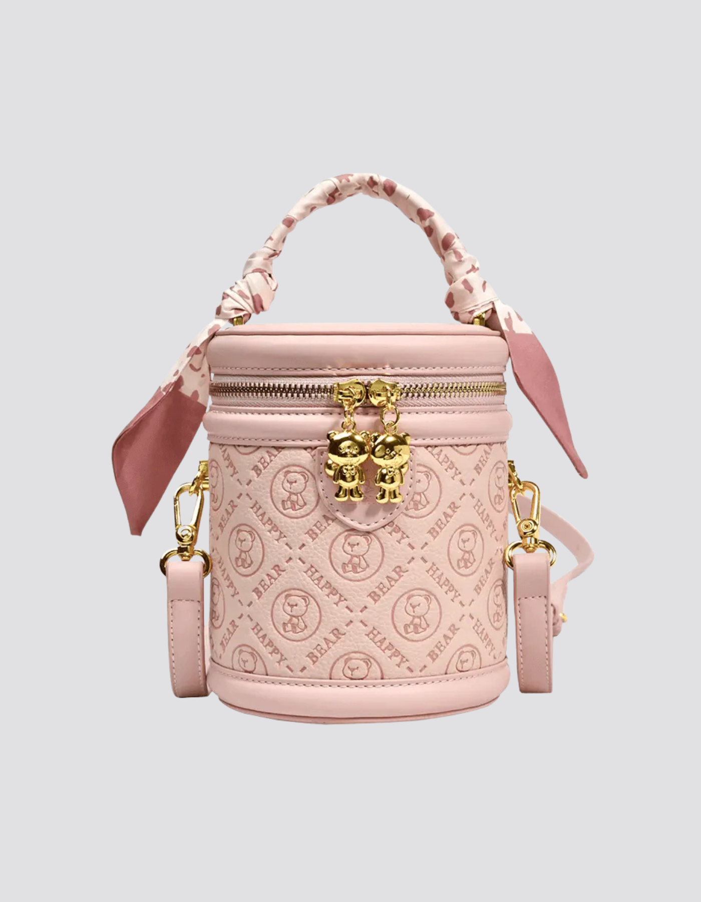Lunetta – Gold teddy lock – Crossbody handbag-15209173909877-Mirella Fiore