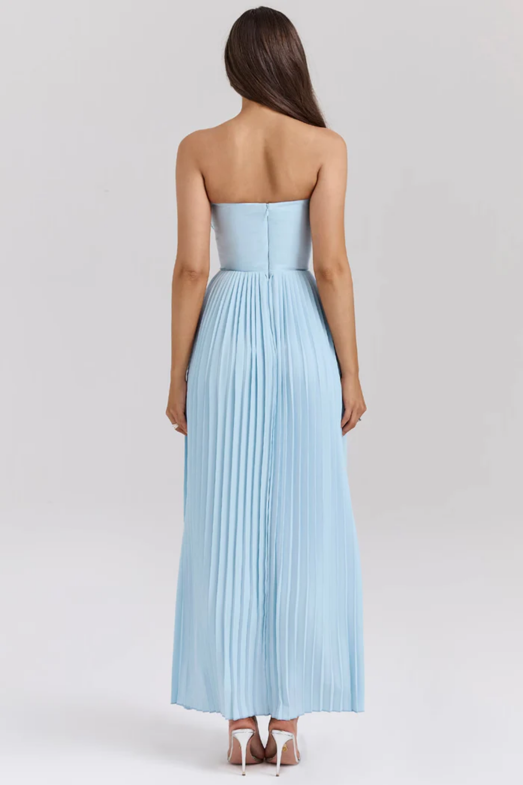 Lynne – Pleated design – Maxi dress-15206609977717-Mirella Fiore