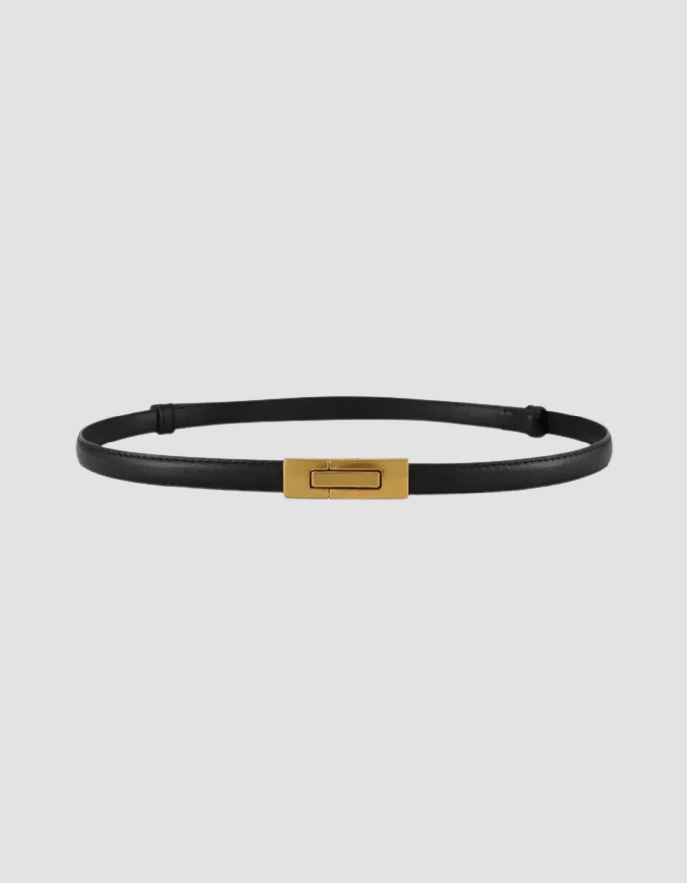 Lyra – Sleek durable finish – Faux leather belt-15133536256373-Mirella Fiore
