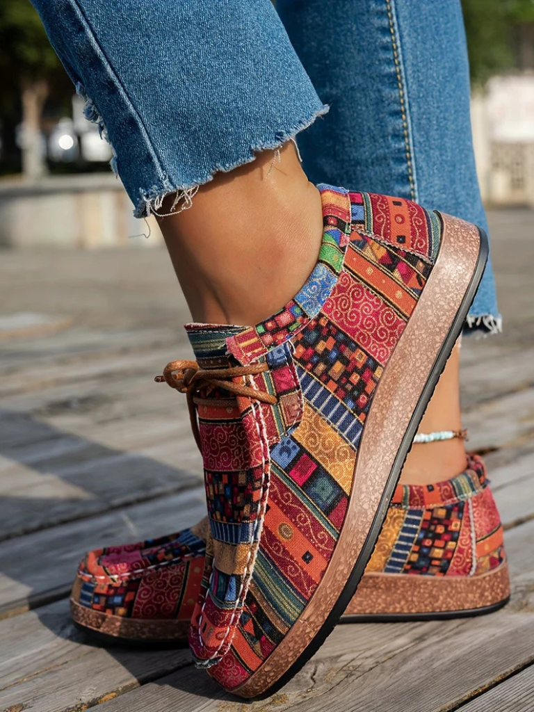 MAYA - COMFORT PRINT LOAFERS-15549014376821-Mirella Fiore
