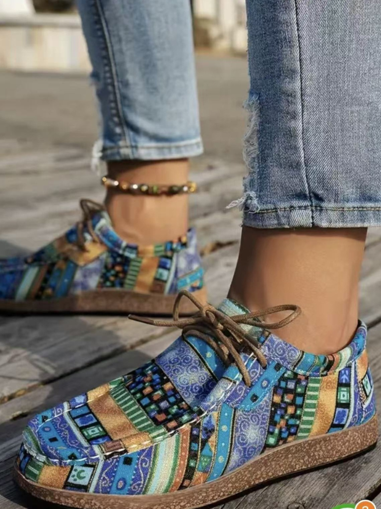 MAYA - COMFORT PRINT LOAFERS-15549014376821-Mirella Fiore