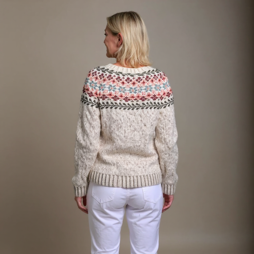 Madelyne - Vintage Icelandic Cardigan-15531112366453-Mirella Fiore