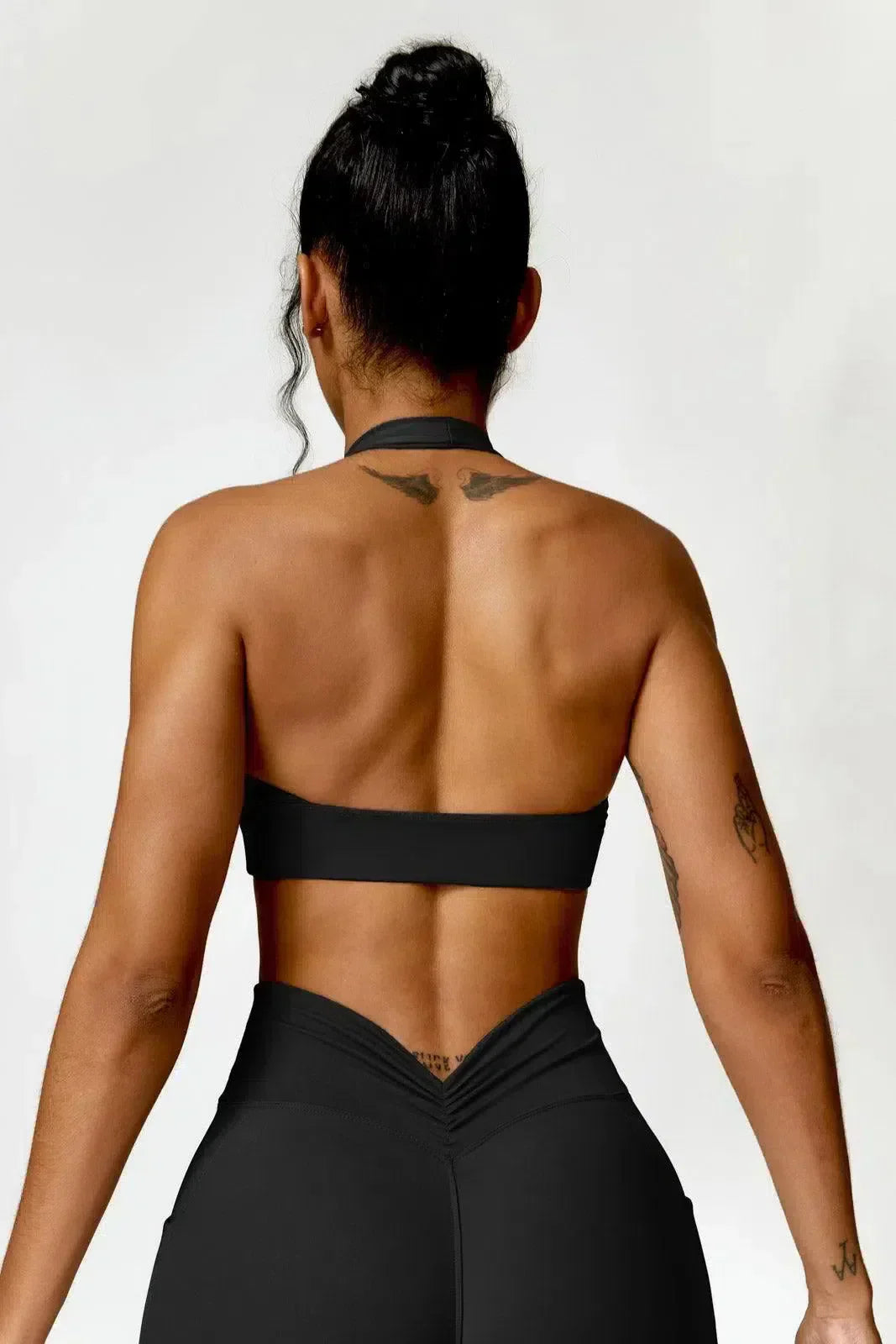 Mahina – Ruched detail – Sports bra & leggings set-15133712056693-Mirella Fiore