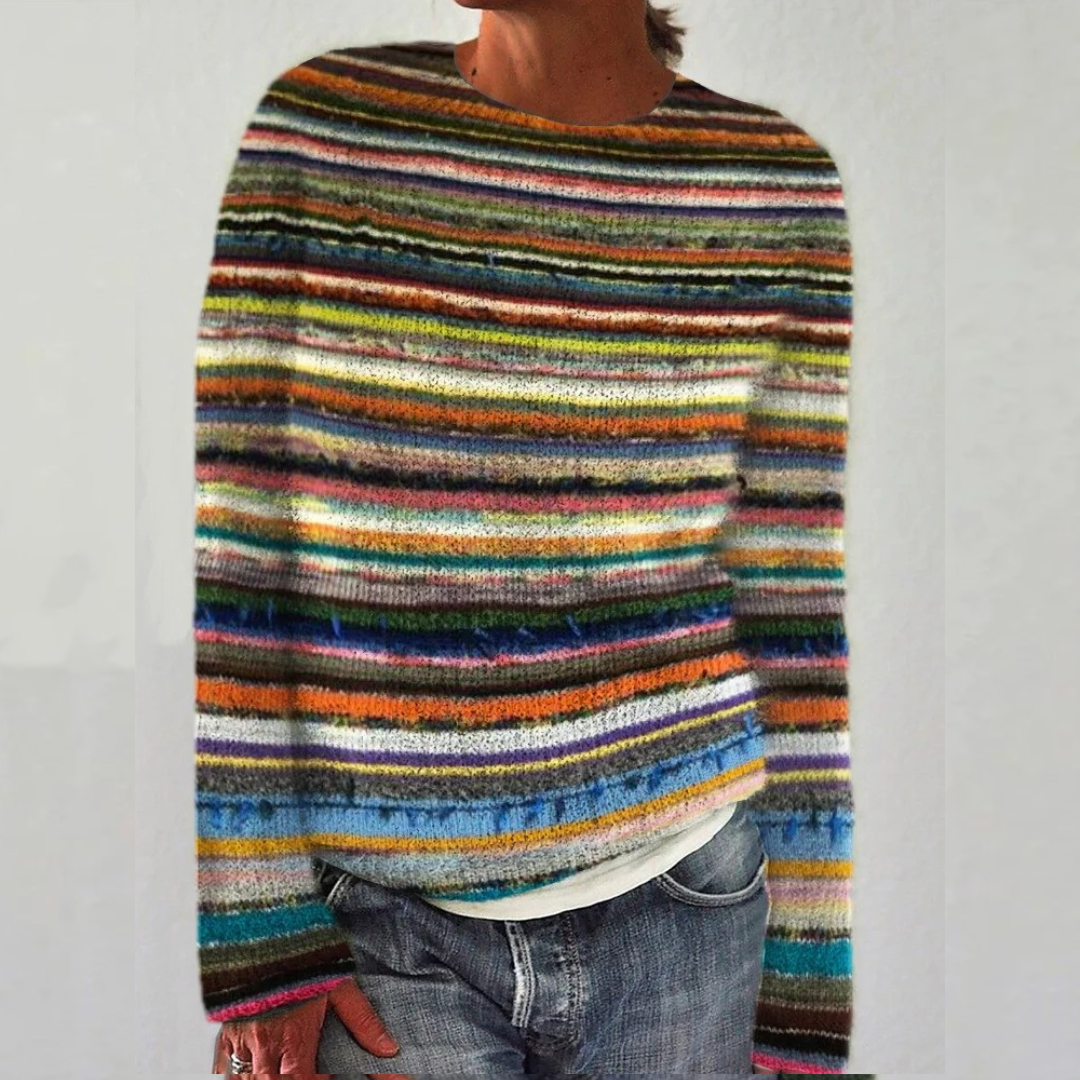 Mariana - Cozy Retro Sweater-15542163014005-Mirella Fiore