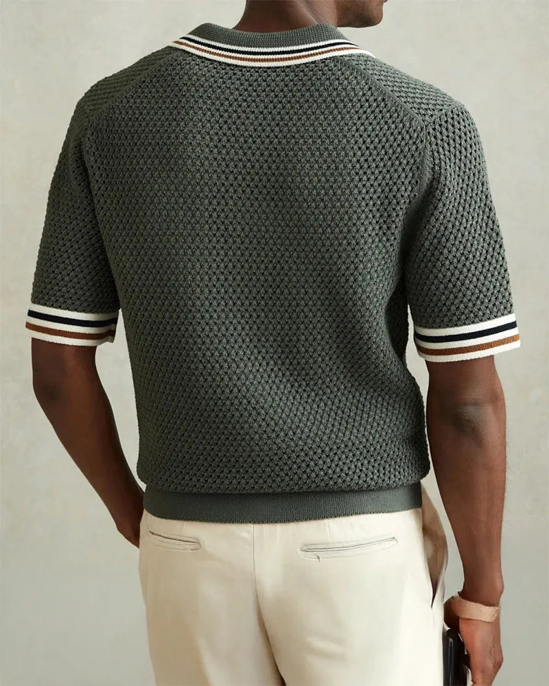 Martin Laurent Crochet Shirt-15553363902837-Mirella Fiore