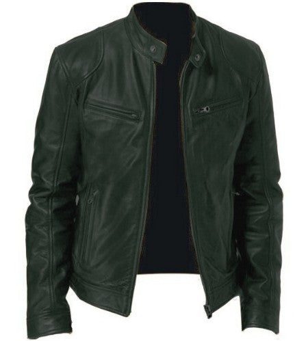 Marvin - Vegan Leather Jacket-15553362559349-Mirella Fiore