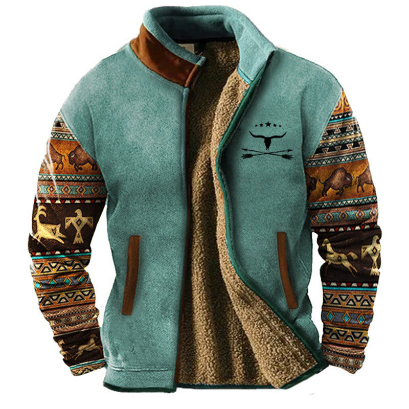 Matt - Casual Fleece Jacket for Men-15553364722037-Mirella Fiore