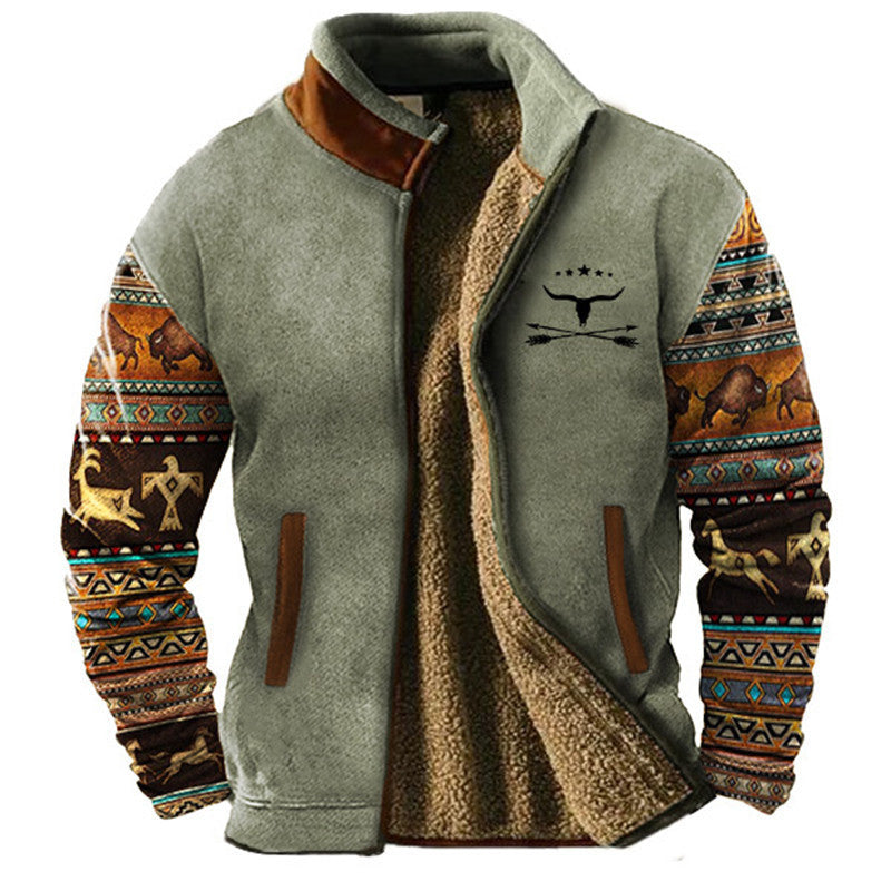 Matt - Casual Fleece Jacket for Men-15553364722037-Mirella Fiore