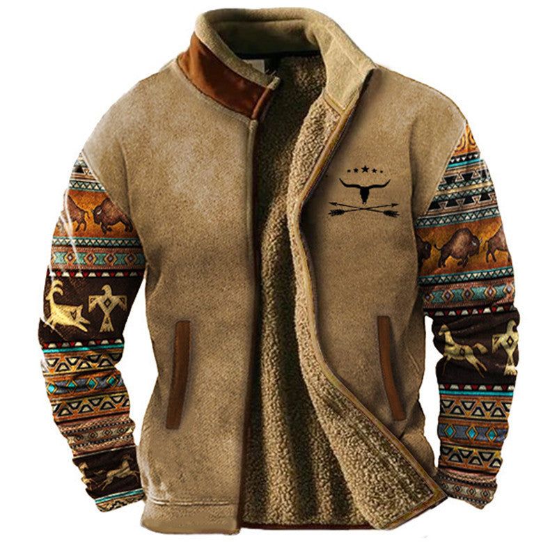 Matt - Casual Fleece Jacket for Men-15553364722037-Mirella Fiore
