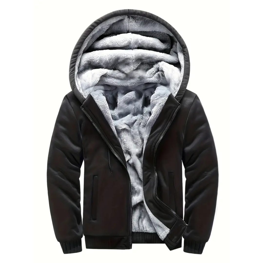 Matthew | Warm Fleece Hooded Jacket-15553364263285-Mirella Fiore