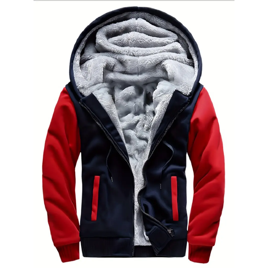 Matthew | Warm Fleece Hooded Jacket-15553364263285-Mirella Fiore