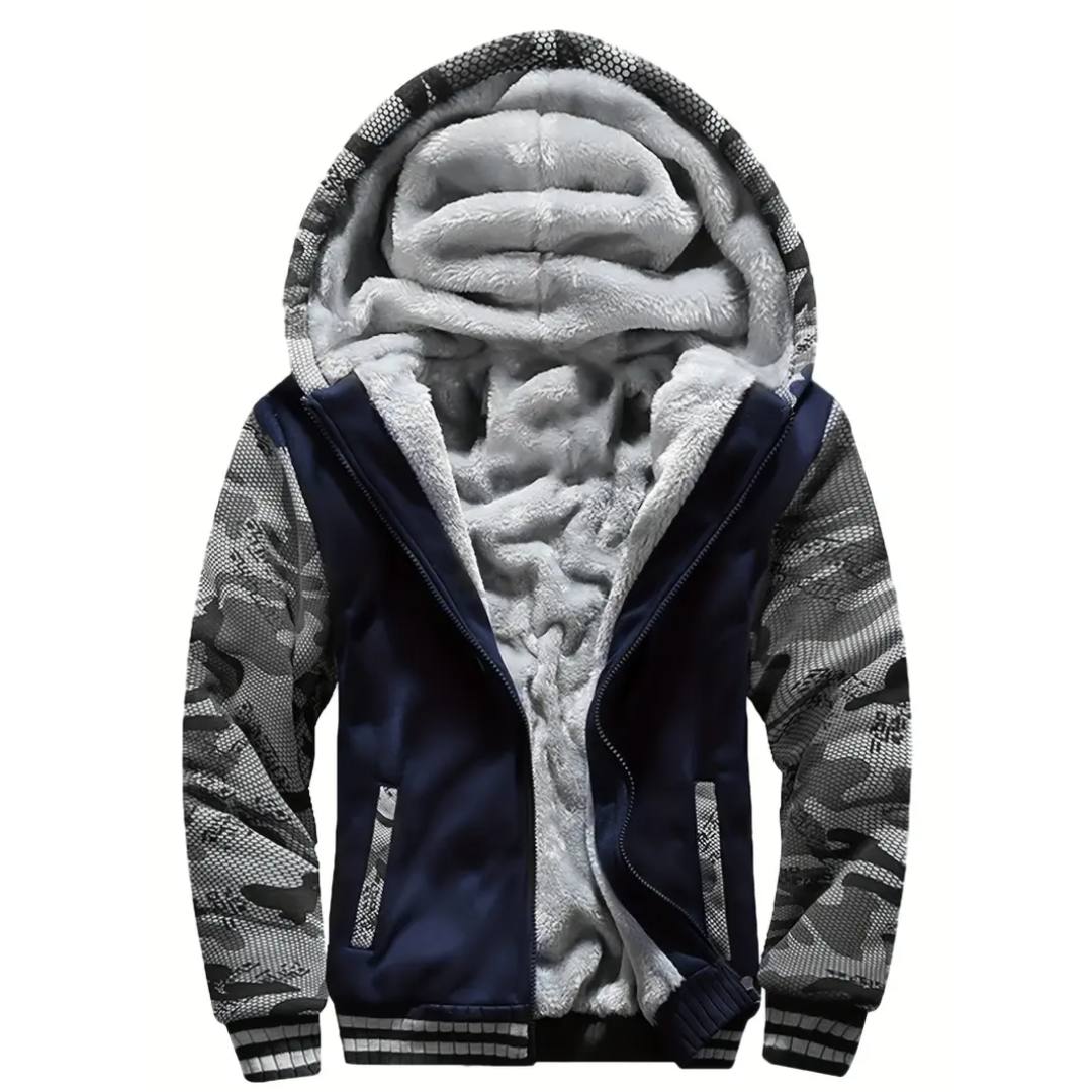 Matthew | Warm Fleece Hooded Jacket-15553364263285-Mirella Fiore