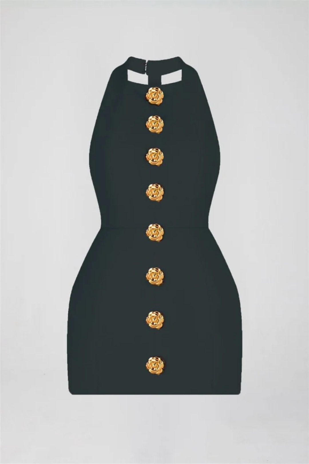 Maya – Bold button detailing – Mini dress-15215867494773-Mirella Fiore