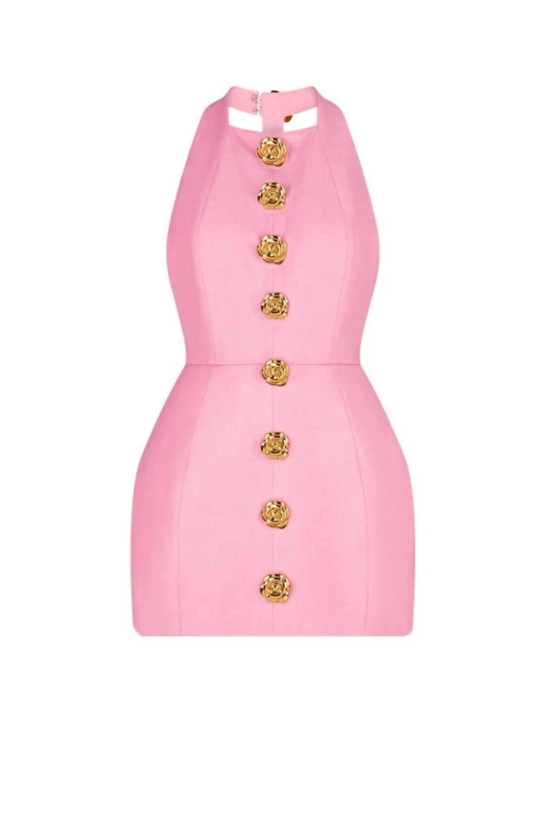 Maya – Bold button detailing – Mini dress-15215867494773-Mirella Fiore