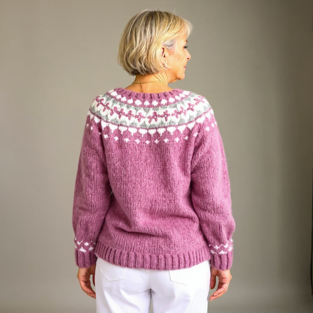 Maya - Vintage Icelandic Cardigan-15531112563061-Nancy & Mae Savannah