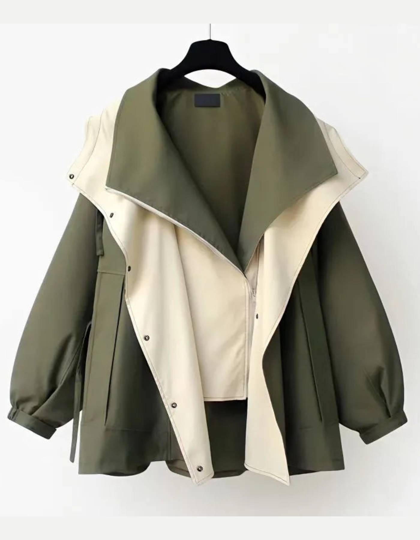 Melissa – Colour block – Oversized jacket-15367780860277-Mirella Fiore
