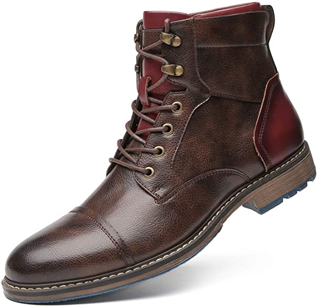 Miles - Classic Leather Oxford Boots-15550769201525-Nancy & Mae Savannah