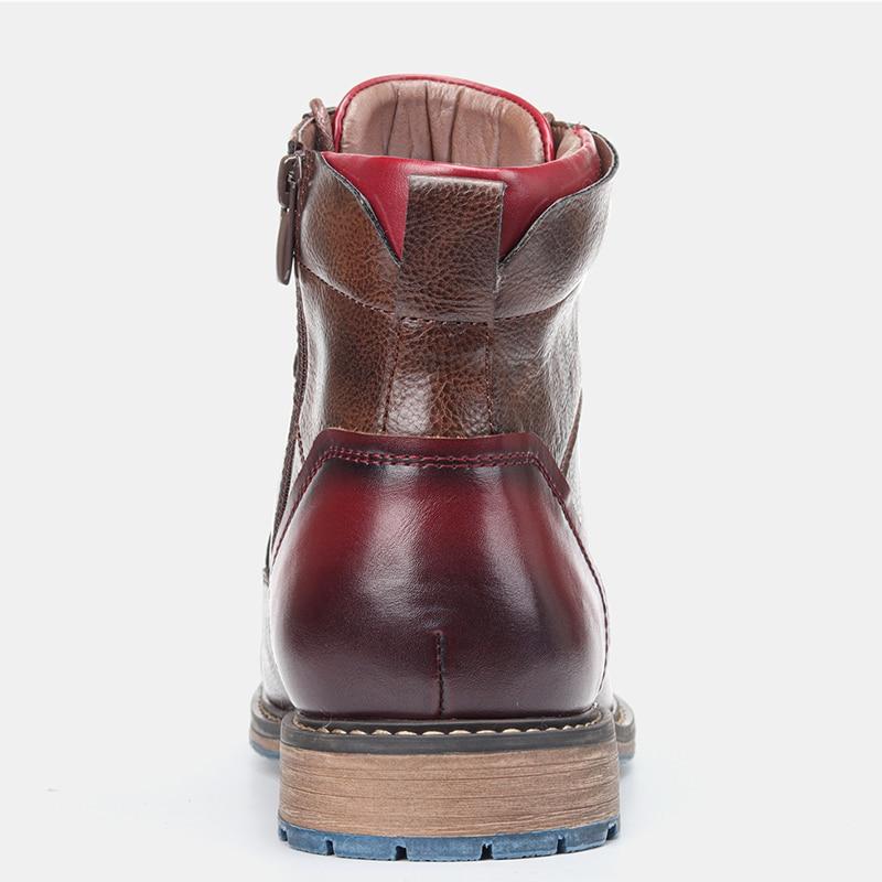 Miles - Classic Leather Oxford Boots-15550769201525-Nancy & Mae Savannah