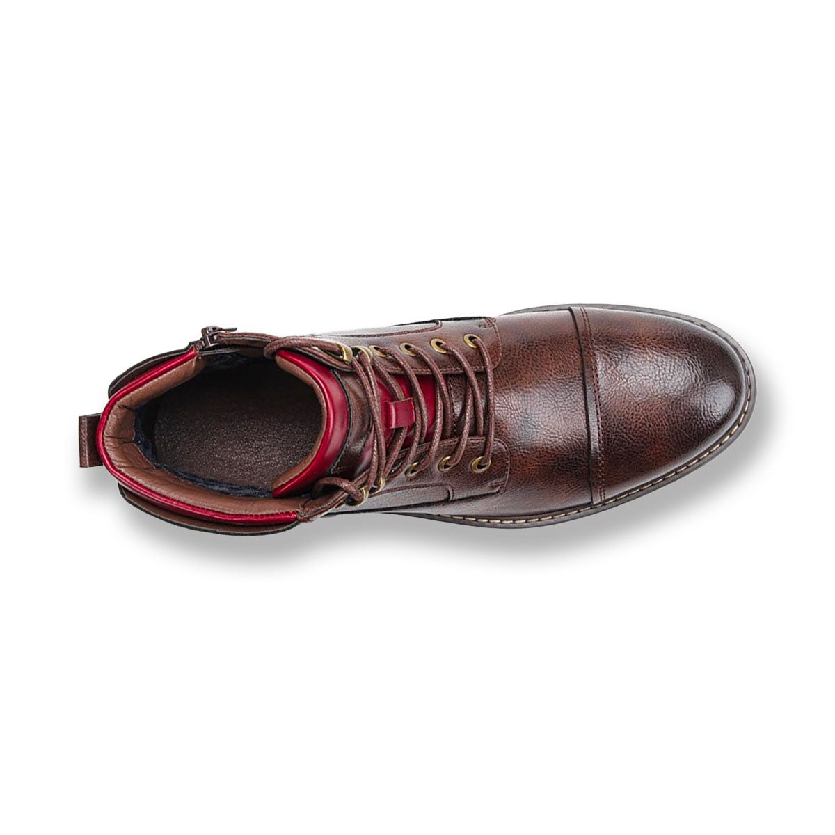 Miles - Classic Leather Oxford Boots-15550769201525-Nancy & Mae Savannah