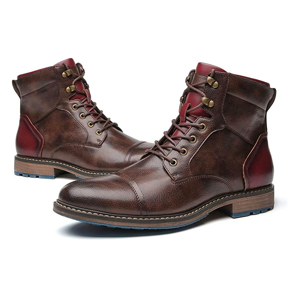 Miles - Classic Leather Oxford Boots-15550769201525-Nancy & Mae Savannah