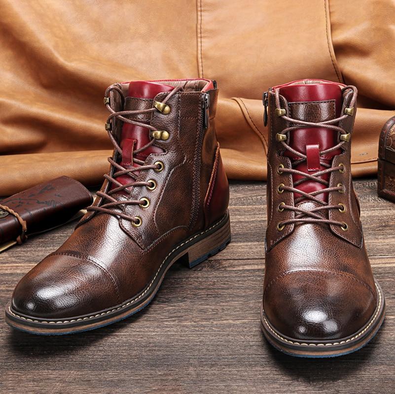 Miles - Classic Leather Oxford Boots-15550769201525-Nancy & Mae Savannah